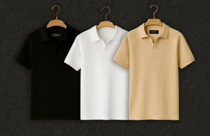 3 Pieces Old Money Polo T-shirts For Men’s